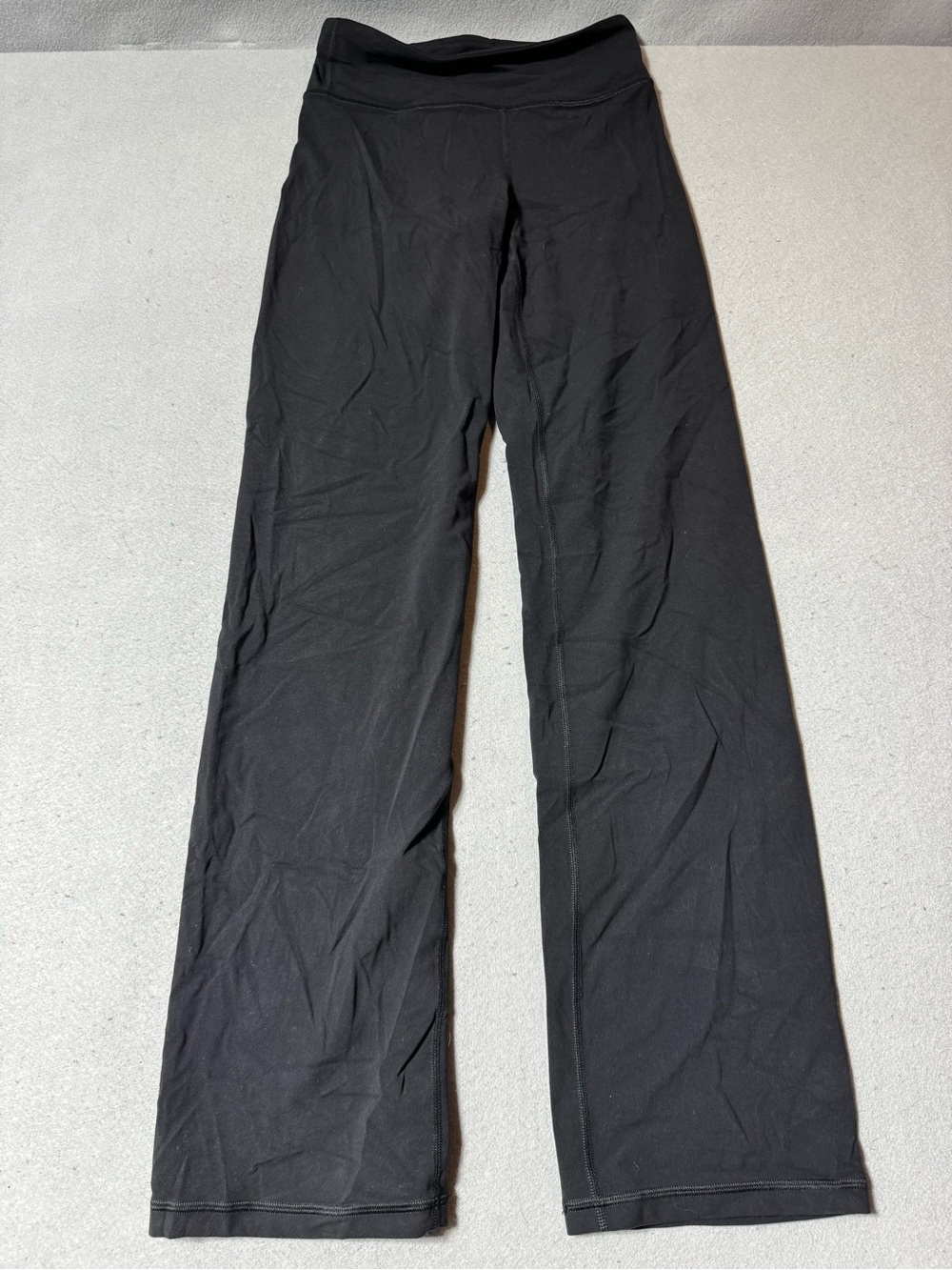 Athleta Black Wide-Leg Yoga Pants Size S